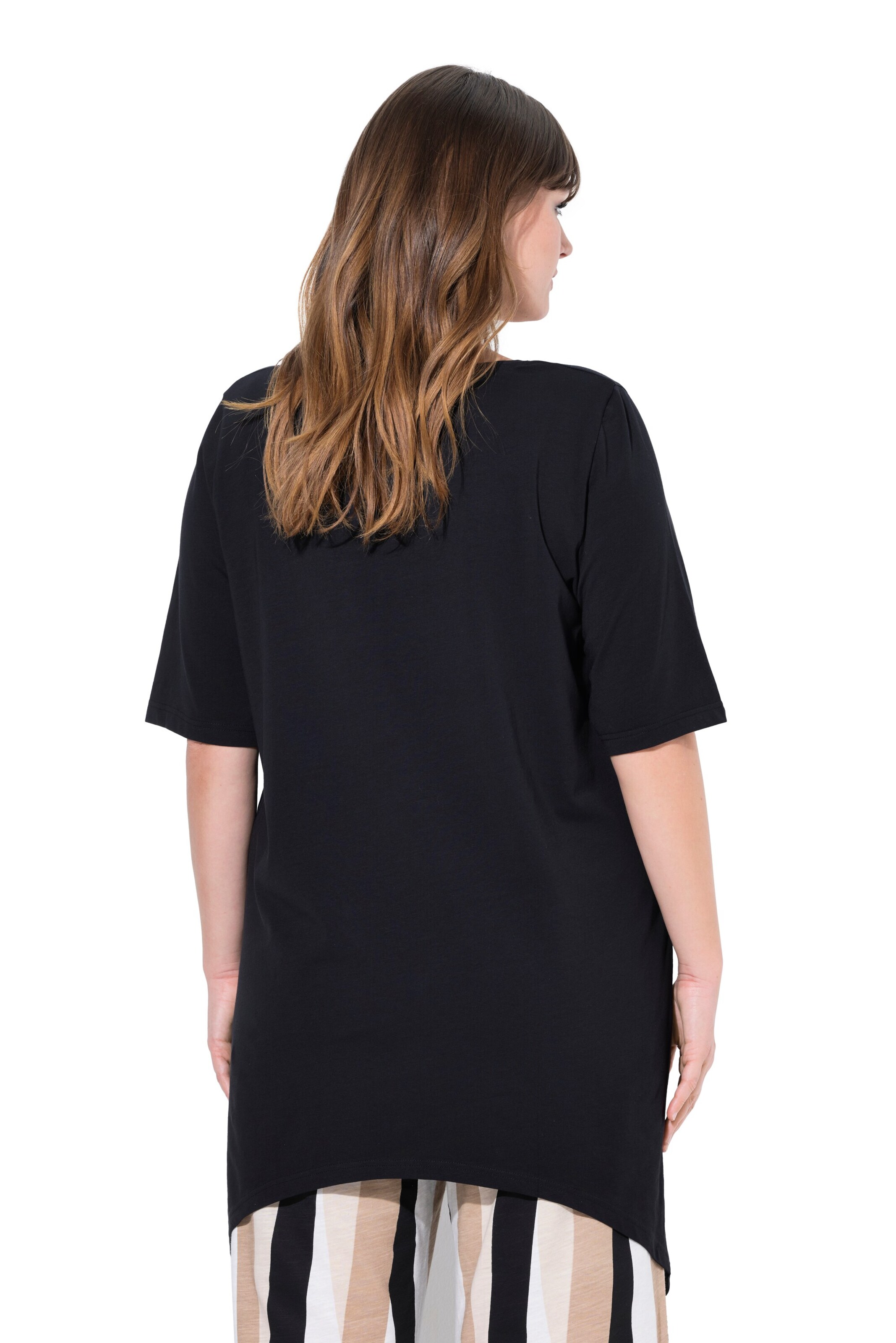 Ulla Popken Shirt in Zwart