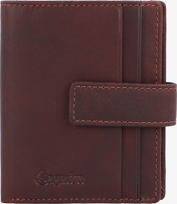 Esquire Wallet in Brown: front