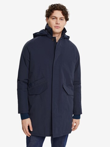 ESPRIT Winterparka in Blauw: voorkant