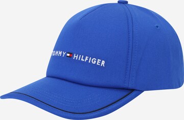 TOMMY HILFIGER - Gorra en azul: frente