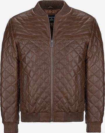 Basics and More Between-Season Jacket 'Talon' in Brown: front