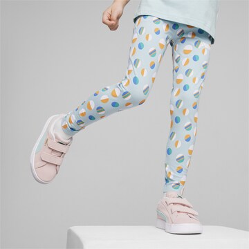 Skinny Leggings 'Summer Camp' PUMA en bleu : devant