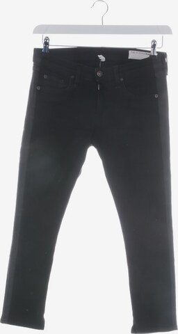 rag & bone Jeans in 26 in Black: front