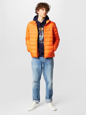 Polo Ralph Lauren Regular fit Between-season jacket 'Terra' in Orange