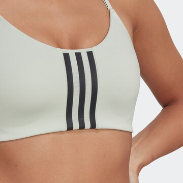 ADIDAS PERFORMANCE Bustier Sport bh 'Aeroimpact Light-Support' in Groen