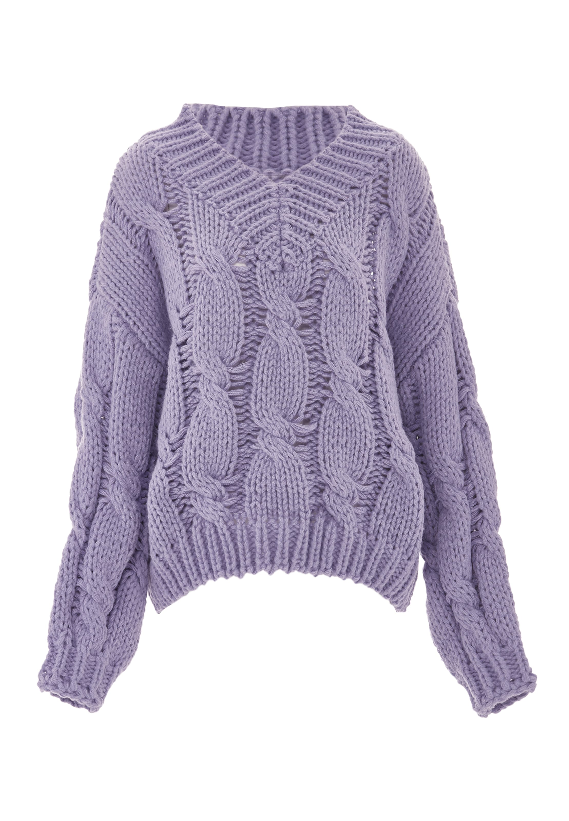 ebeeza Trui in Lila: voorkant