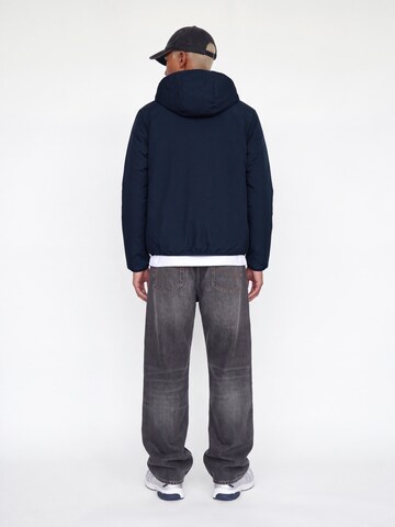 JACK & JONES Winter Jacket 'JJEBROOKLYN' in Blue