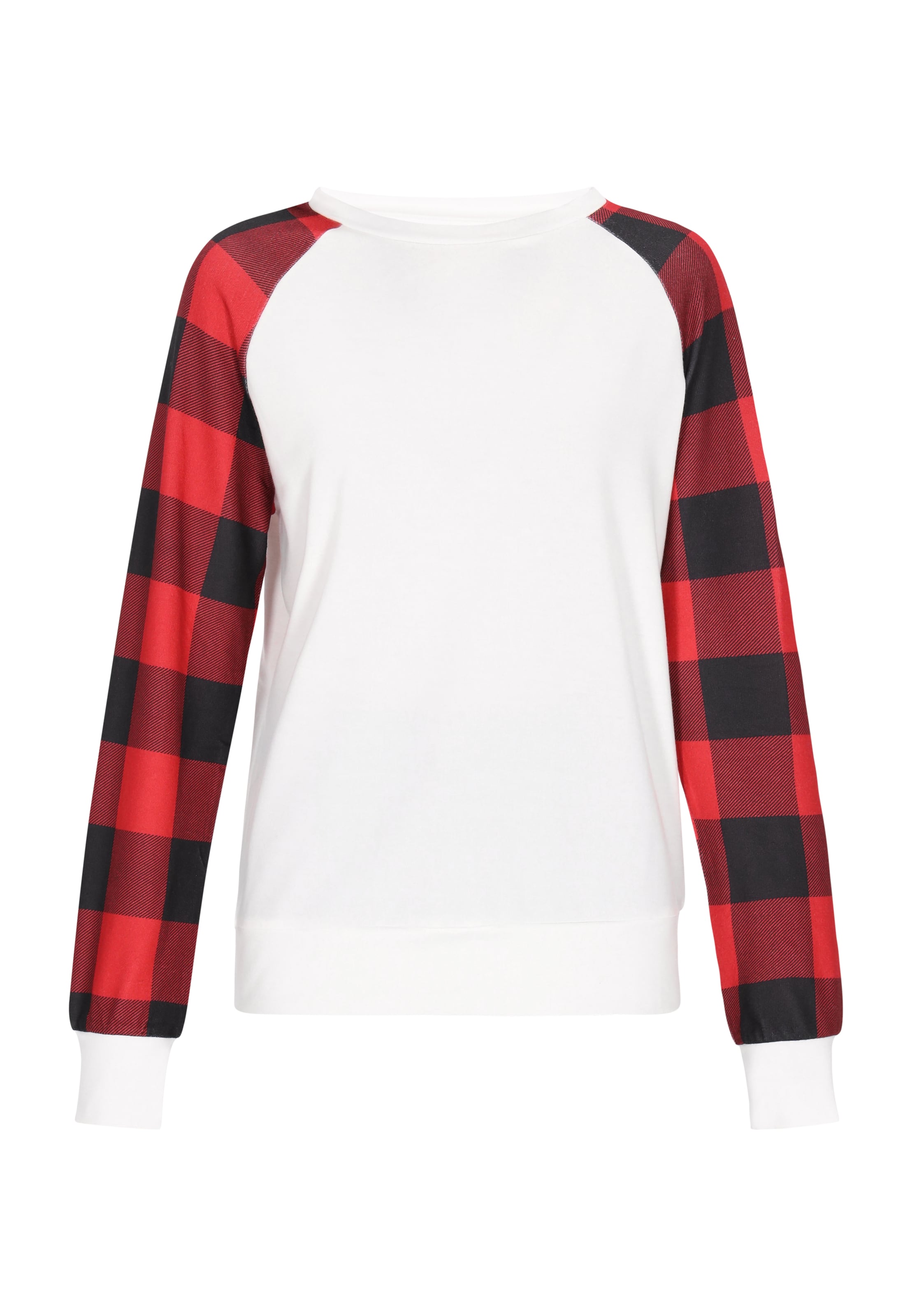 nelice Majica 'Rock' | rdeča / črna / bela barva, Prikaz izdelka