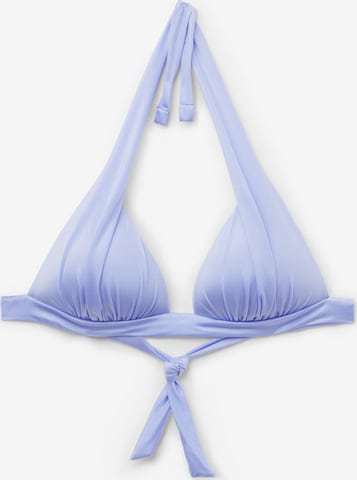 CALZEDONIA SHINY SATIN in Blau: Vorderseite