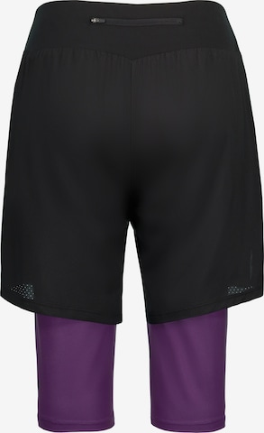 Ulla Popken Skinny Workout Pants in Purple