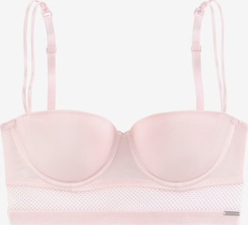 s.Oliver Push-up BH i pink: forside