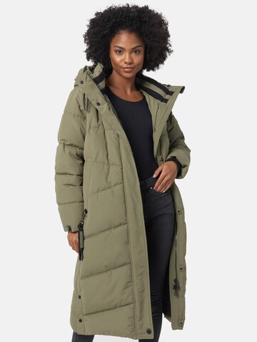 Manteau d’hiver 'Kuschelmausi' NAVAHOO en vert : devant