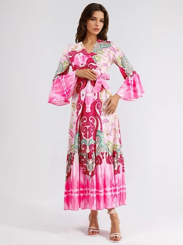 MSN Collection Sukienka w kolorze różowy
