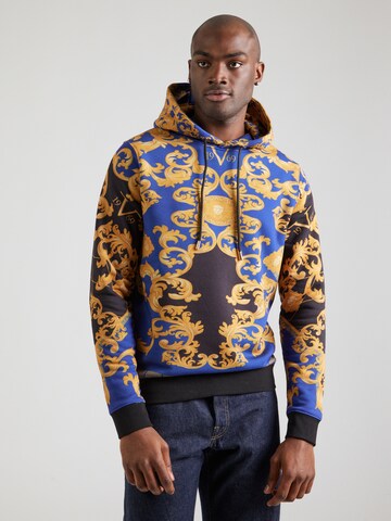 19V69 ITALIA - Sudadera 'Matteo Golden' en azul: frente