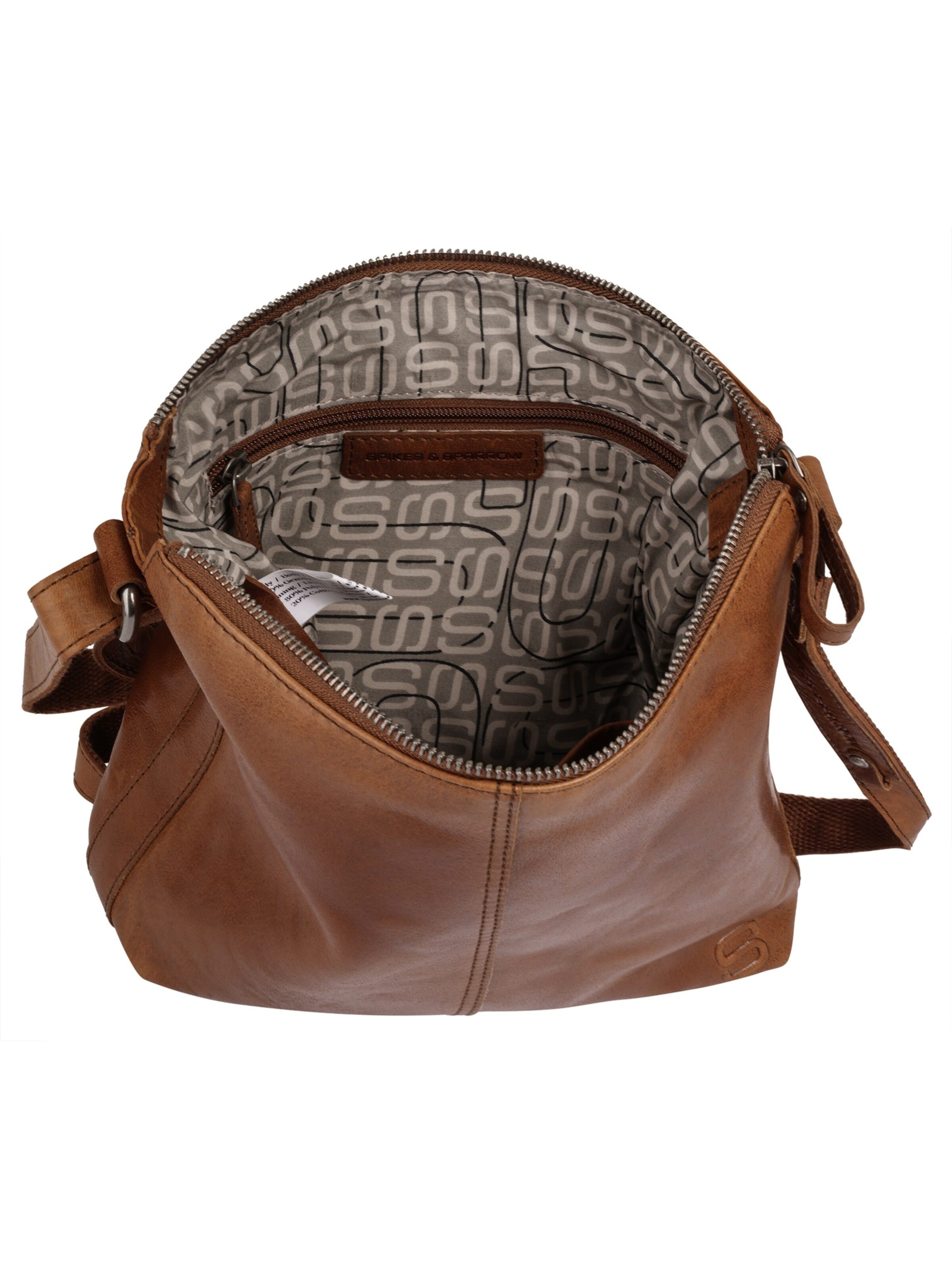 Spikes & Sparrow Crossbody bag in Brown