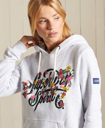 Superdry Mikina – bílá