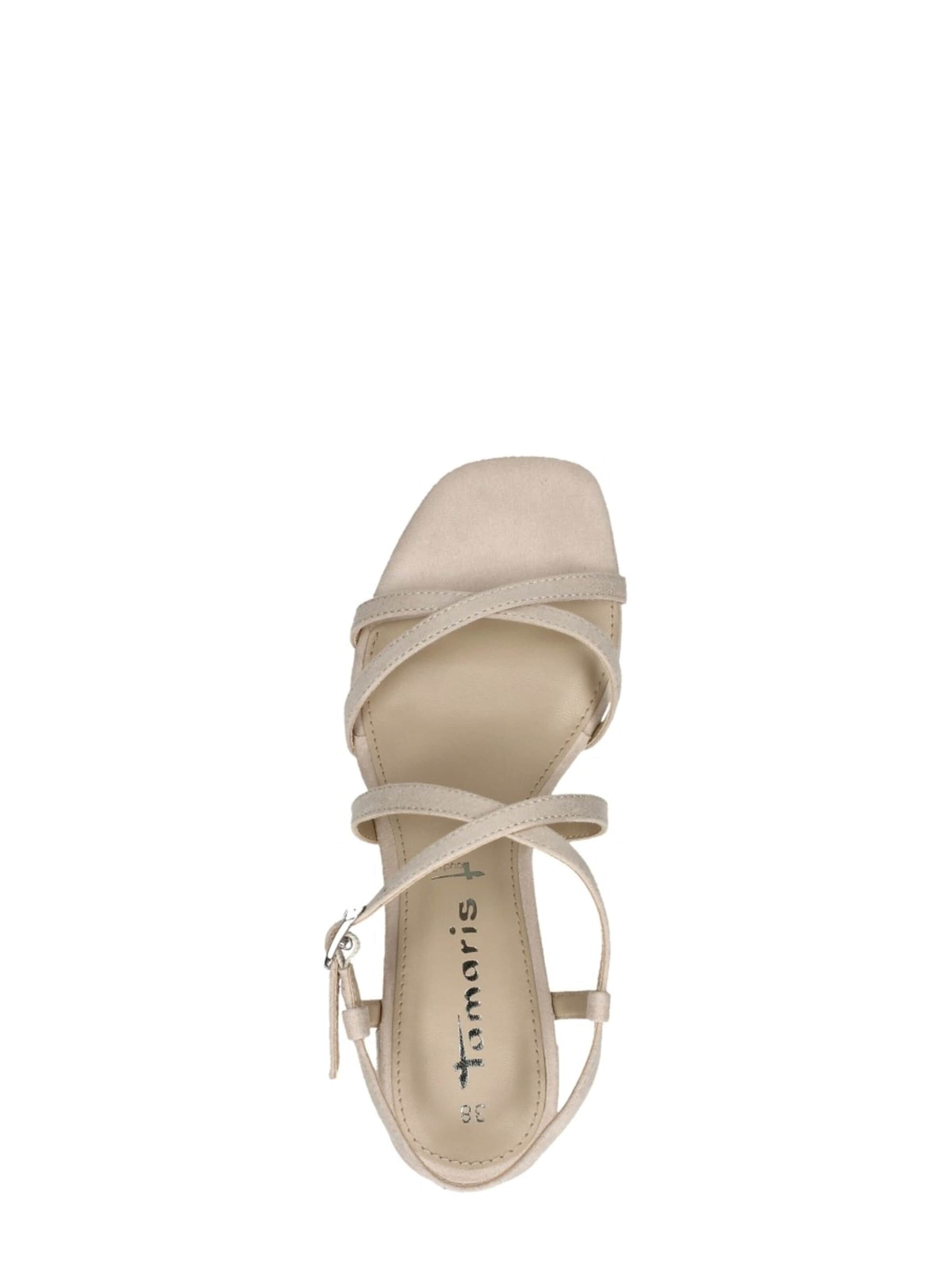 Sandales à lanières 'Hak' Tamaris en beige