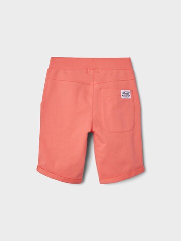 NAME IT Regular Trousers 'Vermo' in Orange