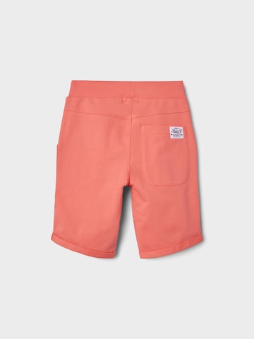 NAME IT Regular Shorts 'Vermo' in Orange