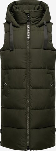 Gilet di NAVAHOO in verde: frontale