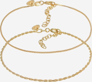 ELLI PREMIUM Sieraden set in Goud: voorkant