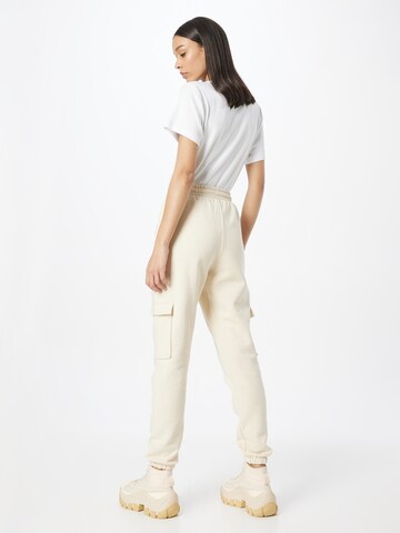 River Island Tapered Cargo Pants in Beige