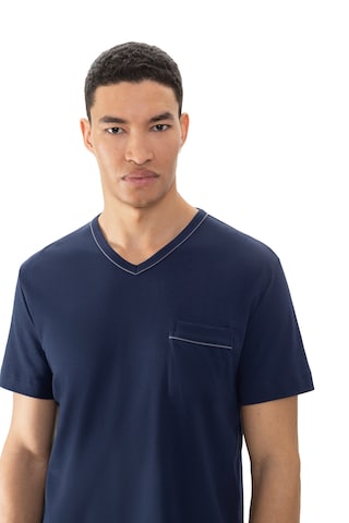 Mey Pajama short 'Pure Night' in Blue
