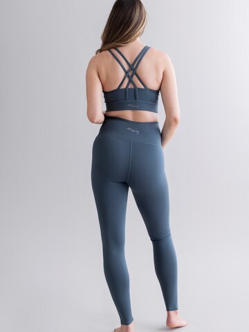 Skinny Pantalon de sport 'Maternity Leggings Cotton Touch' Hey Honey en vert