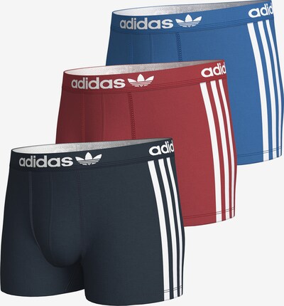 ADIDAS ORIGINALS Boxershorts in de kleur Blauw / Rood / Zwart / Wit, Productweergave