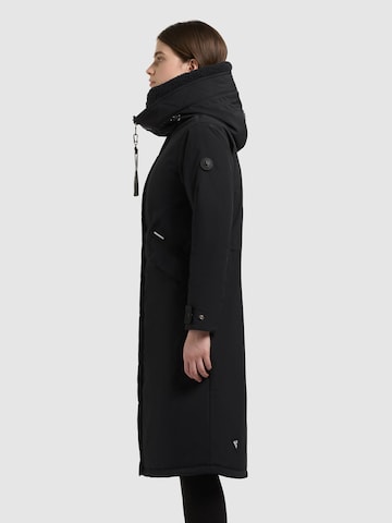khujo Winterjas 'Agneta3' in Zwart