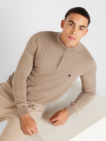 Gabbiano Pullover in Beige: Vorderseite