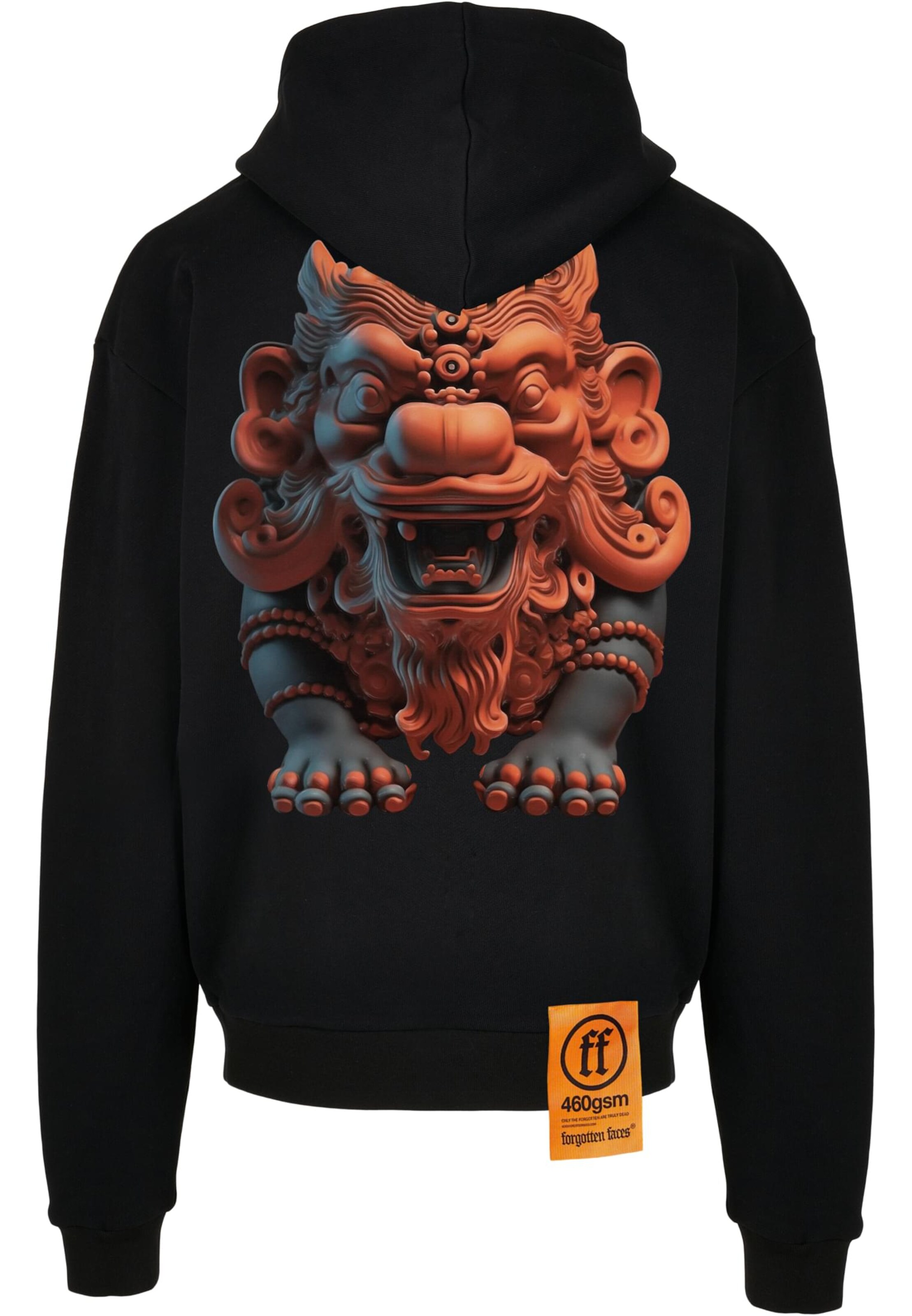 Felpa 'Guardian' di Forgotten Faces in nero