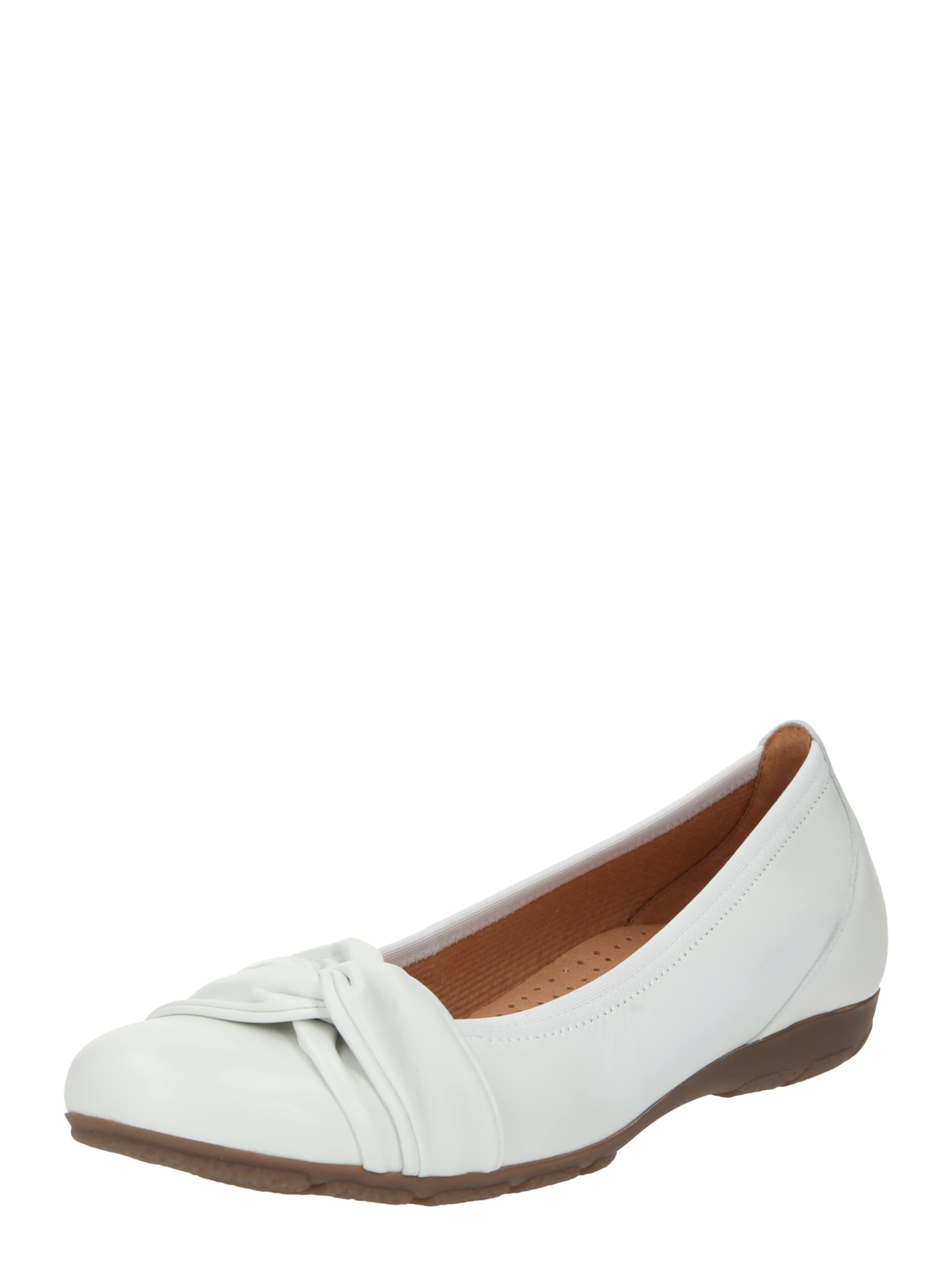 GABOR Ballerina in Weiß: Vorderseite