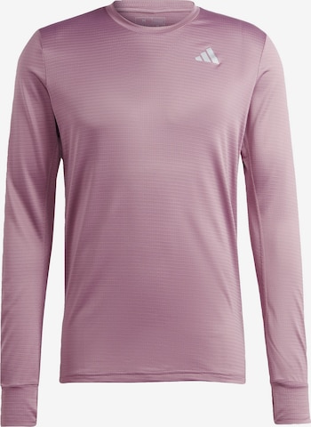 ADIDAS PERFORMANCE Functioneel shirt 'Own the Run' in Roze: voorkant