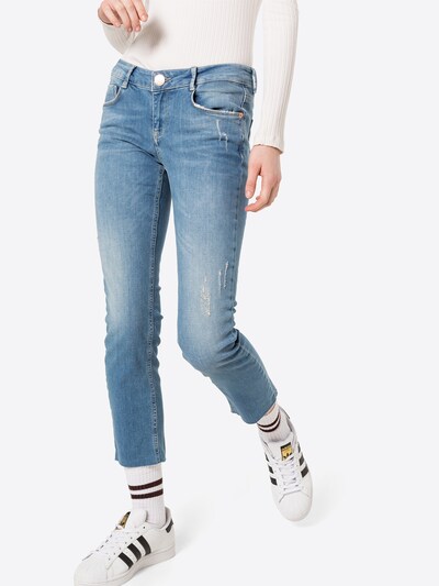 Goldgarn Jeans 'ROSENGARTEN' in blue denim, Modelansicht