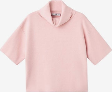 MANGO Sweater 'Comfy' in Pink: front