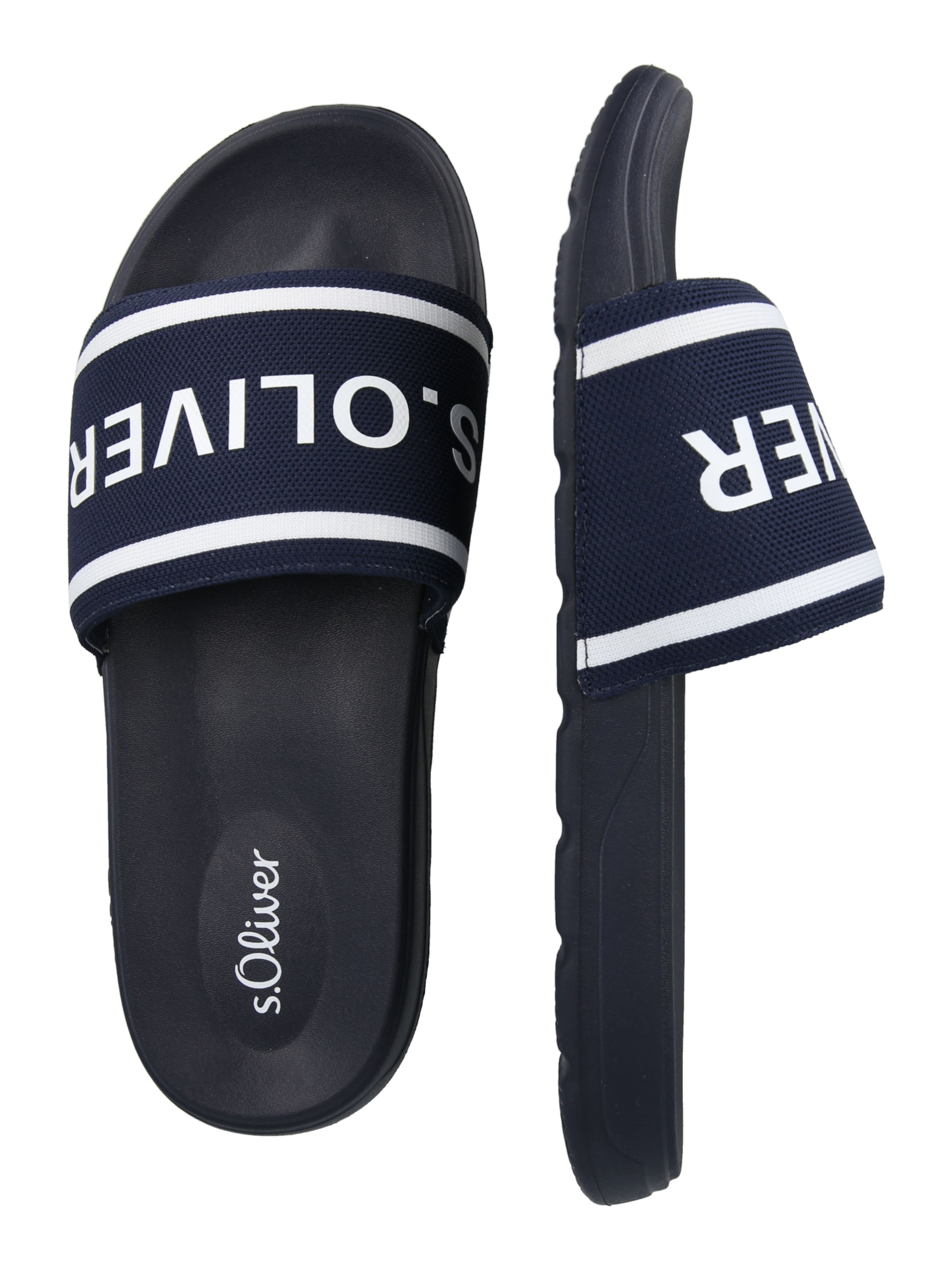 s.Oliver Pantolette in Blau