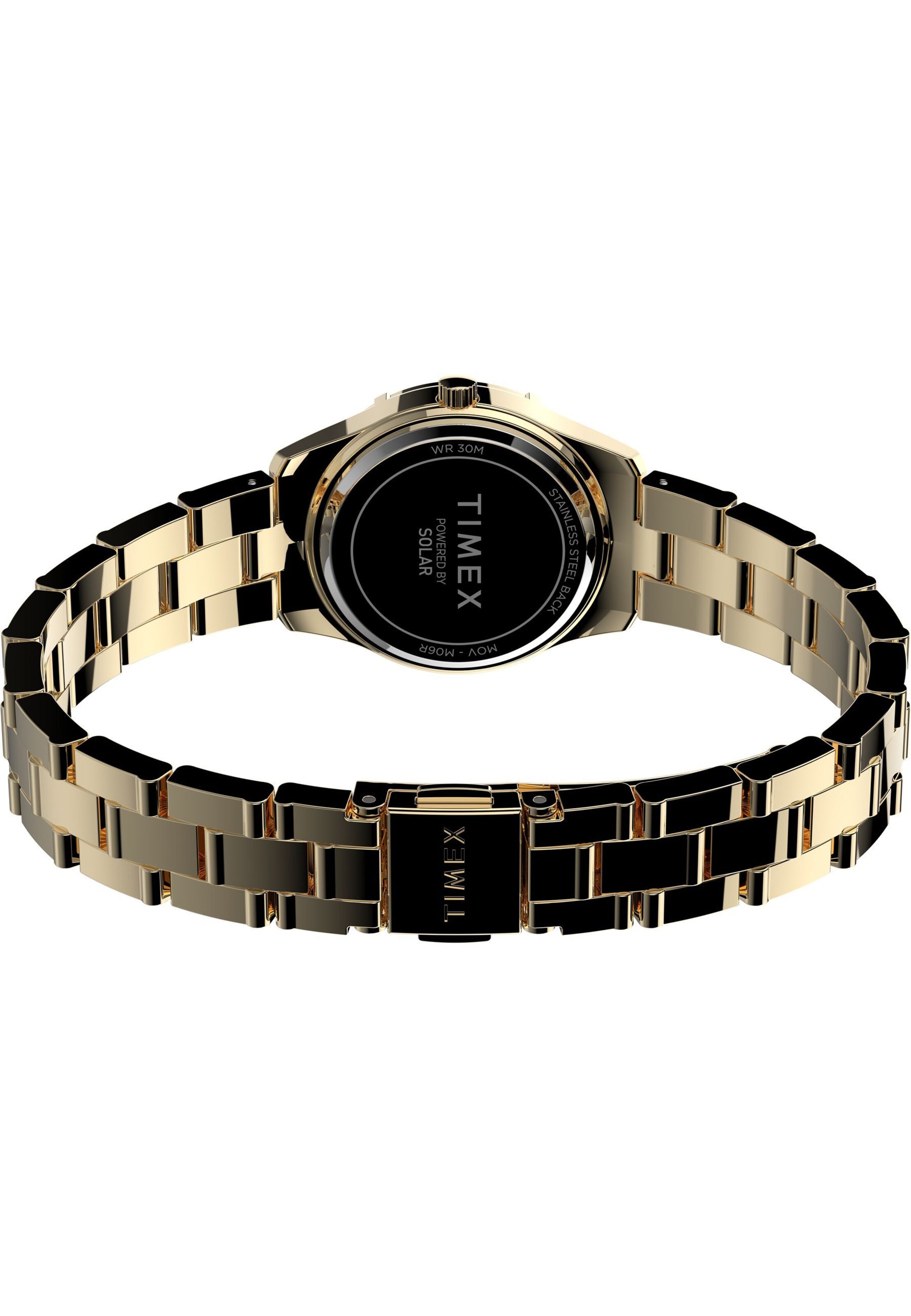 Montre à affichage analogique 'Solar' TIMEX en or
