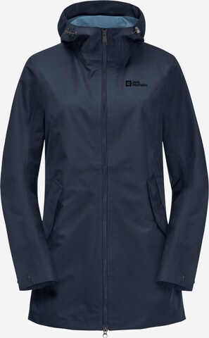 JACK WOLFSKIN Outdoor Jacket 'Dakar' in Blue: front