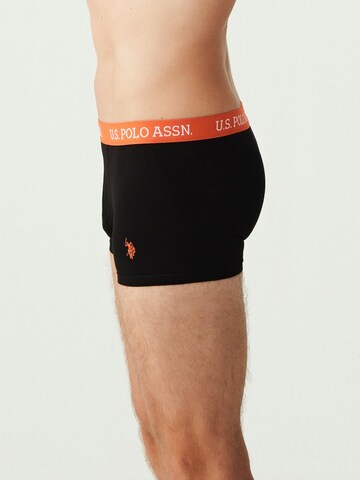 Boxeri de la U.S. POLO ASSN. pe negru