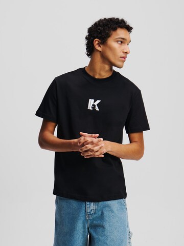 KARL LAGERFELD JEANS Tričko – černá: přední strana