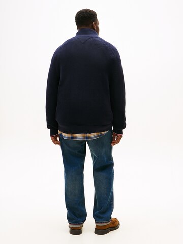 Tommy Hilfiger Big & Tall Вязаная кофта в Синий
