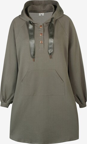 ze-ze Jurk 'Elsa 7' in Groen: voorkant