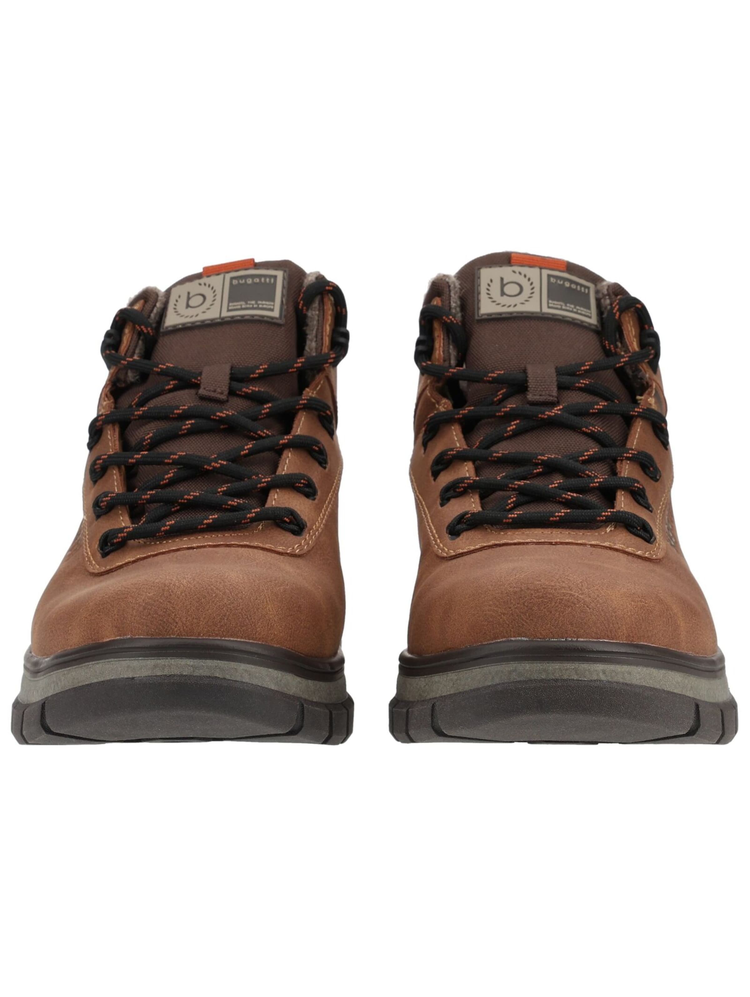 Bottines à lacets bugatti en marron