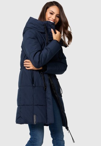 NAVAHOO Winter Coat 'Zuckertatze XIV' in Blue