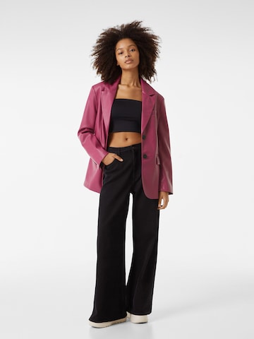 Bershka Blazer in Pink