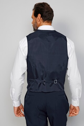 Men Plus Suit Vest in Blue