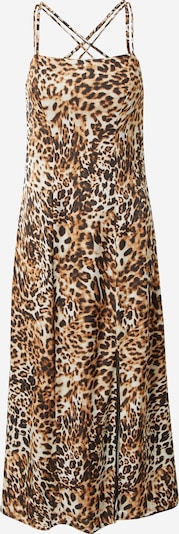 Suknelė iš Warehouse, spalva – ruda / kapučino spalva / juoda, Prekių apžvalga