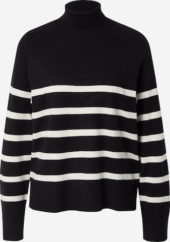 PIECES Pulover 'PCSia' | črna barva: sprednja stran