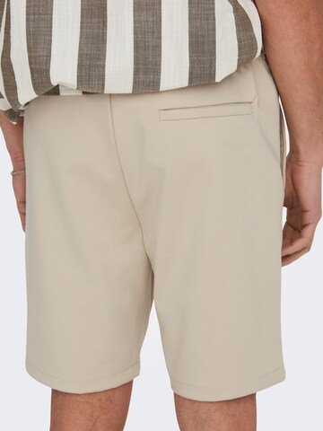 Only & Sons Regular Shorts 'Linus' in Grau